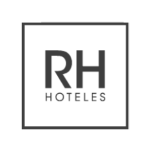 Logotipo de RH hoteles