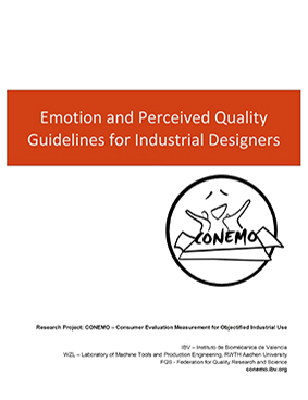 Portada de la guía Emotion and Perceived Quality. Guidelines for Industrial Designers