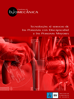 Portada del Cuaderno de Biomecánica sobre personas con discapacidad y personas mayores