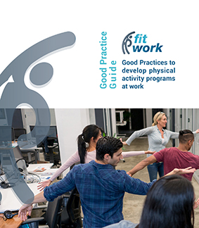 Portada de Good Practices to dvelop physical activity at work