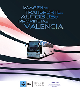 Portada informe proyecto Adiva, sobre imagen del transporte en autobús