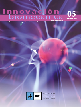 Portada de la revista de Innovación Biomecánica en Europa número 5
