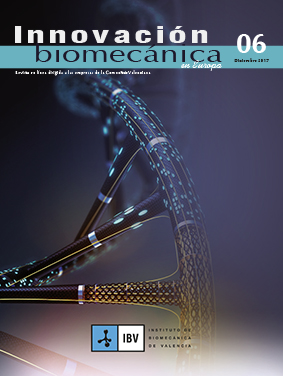 Portada de la revista de Innovación Biomecánica en Europa número 6