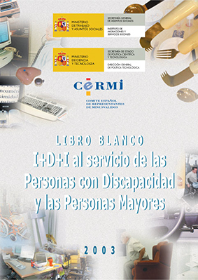 Portada del Libro Blanco I+D+i para personas con discapacidad y personas mayores