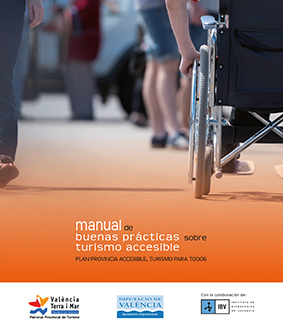 Portada del manual de Buenas prácticas en turismo accesible