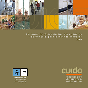 Portada del informe sobre factores de éxito en residencias de personas mayores