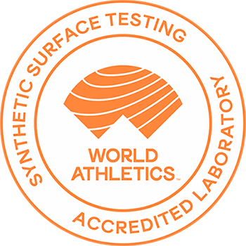 Sello de Laboratorio acreditado por World Athletics