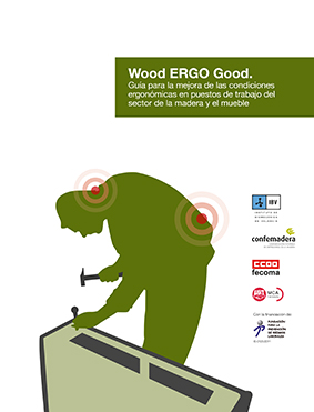 Portada de la Guía para la mejora de las condiciones en el sector de la madera y el mueble