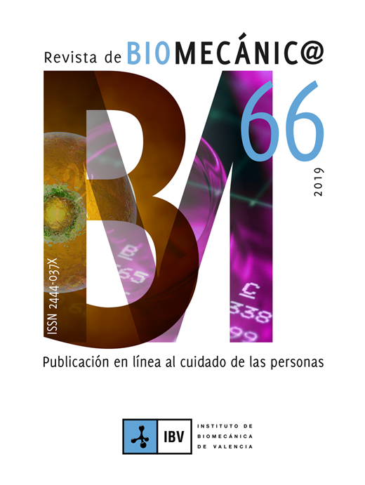 Portada de la revista de Biomecánica número 66