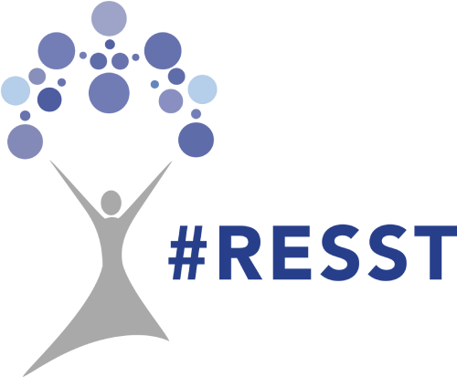 logotipo del sello de reconocimiento #Rest