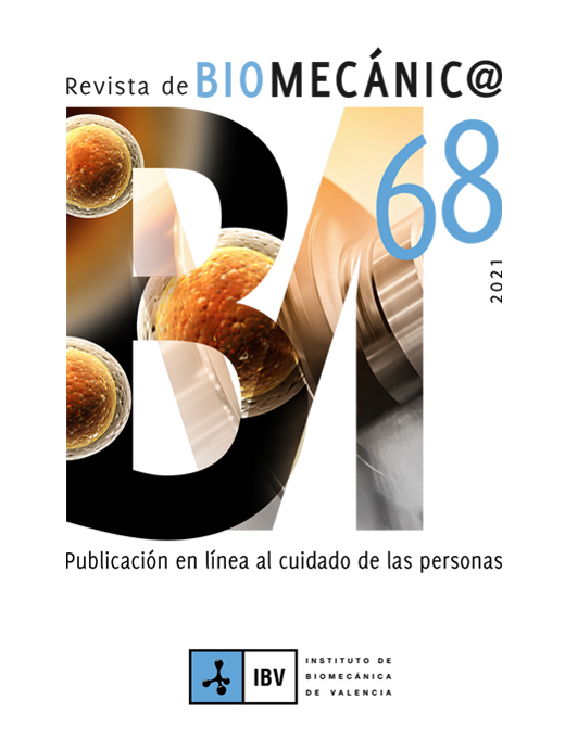 Portada de la revista de Biomecánica número 68