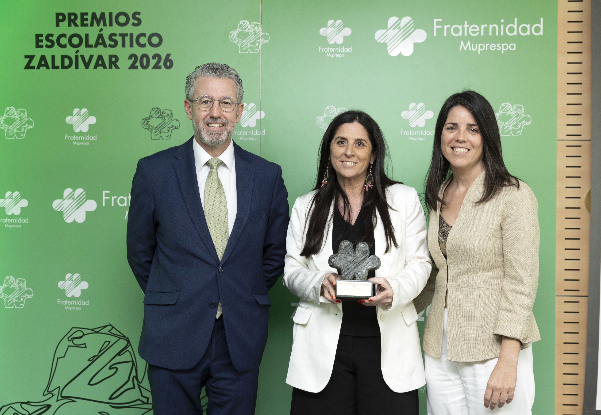 El IBV recibe el Premio a la Entidad Comprometida con la Prevención de Riesgos Laborales en los XI Premios Escolástico Zaldívar